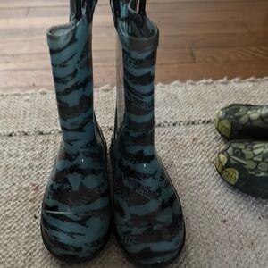 Kids Camouflage Rain Boots